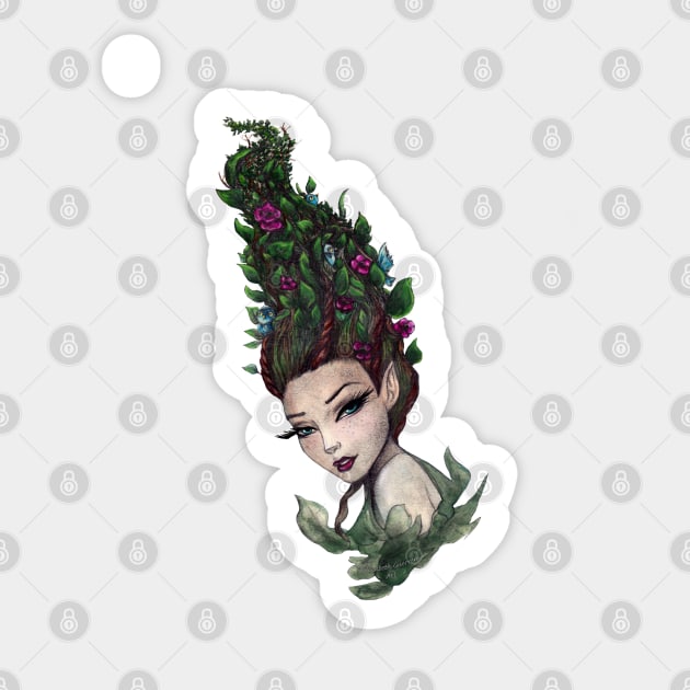 Forest Elf Sticker by belizabethg